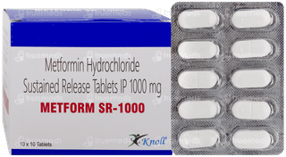 Metform Sr 1000 Tablet 10